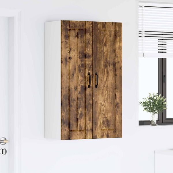 vidaXL K&ouml;kssk&aring;p R&ouml;kt ek 60 x 31 x 100 cm Konstruerat tr&auml;