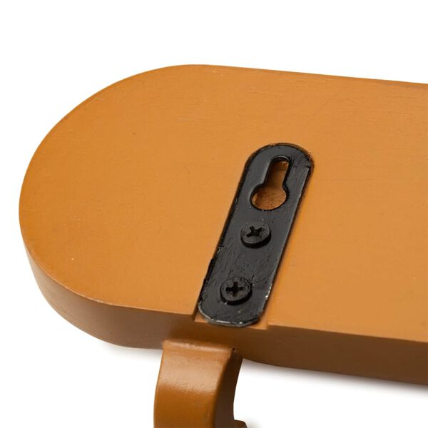 KidsDepot Kl&auml;dh&auml;ngare Xavy 51x5,5x9 cm tr&auml; terrakotta