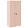 vidaXL F&ouml;rvaringssk&aring;p Rosa 90 x 40 x 180 cm St&aring;l