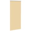 vidaXL Rullgardin m&ouml;rkl&auml;ggning 124,4x230 cm Tygbredd 120 cm beige
