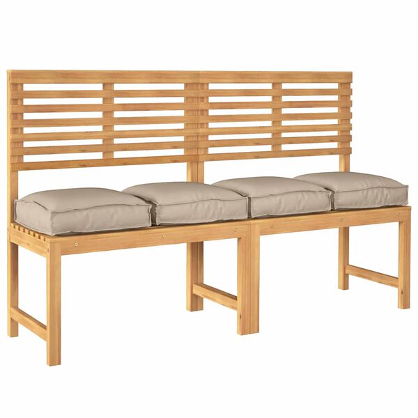 vidaXL Kudde 4 pcs Taupe 40 x 40 x 8 cm Oxford Tyg