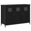 vidaXL Sideboard Svart ek 100 x 35 x 70 cm Konstruerat tr&auml;