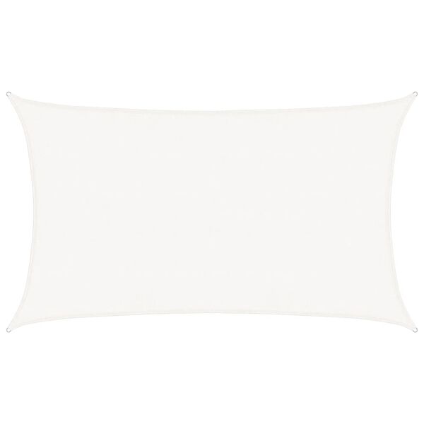 vidaXL Solsegel 160 g/m&sup2; vit 5x8 m HDPE