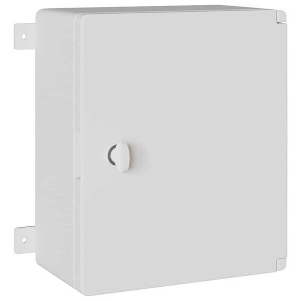 vidaXL Kontrollsk&aring;p Gr&aring; 47 x 20 x 60 cm ABS Plast