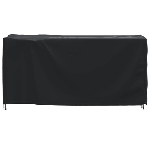 vidaXL &Ouml;verdrag f&ouml;r utem&ouml;bler 2 st svart 180x70x90 cm vattent&auml;t 420D