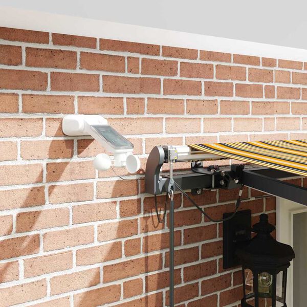 vidaXL Markis tyg med Flerf&auml;rgsdesign 500 &times; 300 cm Polyester