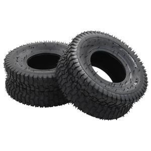 vidaXL D&auml;ck till skottk&auml;rra 2 st 15x6.00-6 4PR gummi