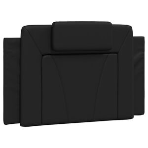 vidaXL Headboard Cushion "Viana" Black 80 cm Faux Leather