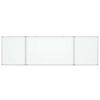 vidaXL Magnetisk whiteboard hopf&auml;llbar 160x60x1,7 cm aluminium