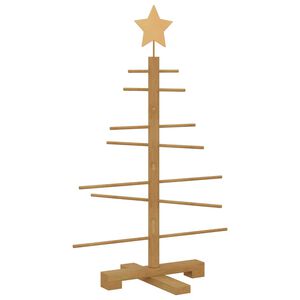 vidaXL Tr&auml;julgran Brun 75 cm Bambu