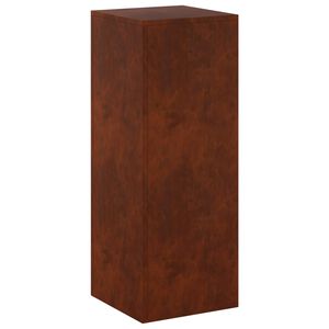 vidaXL V&auml;xtst&auml;ll Rostig 30 x 30 x 80 cm V&auml;derbest&auml;ndig st&aring;l