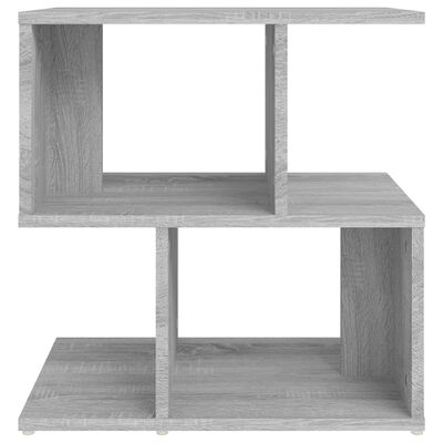vidaXL Sängbord 2 st grå sonoma 50x30x51,5 cm konstruerat trä