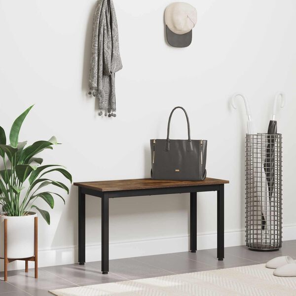 vidaXL b&auml;nk R&ouml;kek 80 x 35 x 45 cm Konstruerat tr&auml;