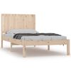 vidaXL S&auml;ngram utan madrass 100x200 cm massiv furu