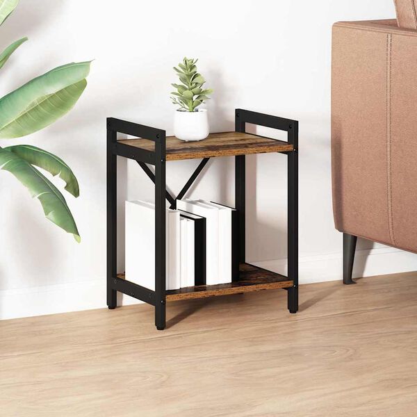 vidaXL Hyllsystem Gammalt tr&auml; 40 x 30 x 50 cm Konstruerat tr&auml;