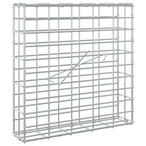 vidaXL Gabion med 5 mm tr&aring;d och 5x10 cm n&auml;t 50x10x50 cm