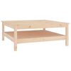 vidaXL Soffbord 100x100x40 cm massivt tr&auml; furu