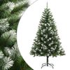vidaXL Plastgran med sn&ouml; g&aring;ngj&auml;rn 240 cm