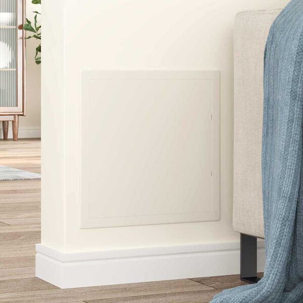 vidaXL Åtkomstpaneler Vit 30 x 30 cm ABS Plast