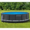 Intex Poolöverdrag solenergi runt 488 cm