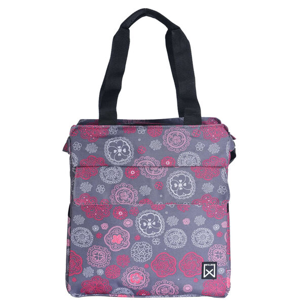 Willex Cykelv&auml;ska Cosmos 15L gr&aring; och r&ouml;d