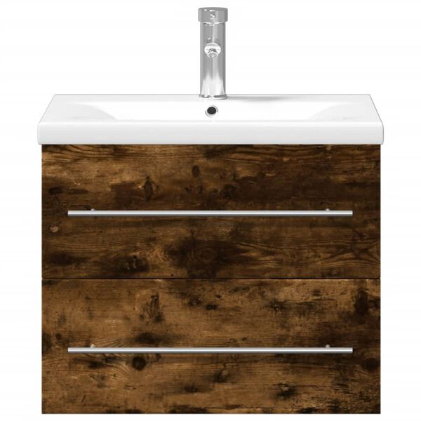 vidaXL Tv&auml;ttst&auml;llsundersk&aring;p med undersk&aring;p R&ouml;kf&auml;rgad ek