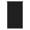 vidaXL Utomhus Rullgardin 90% UV Block Svart 80 x 140 cm HDPE