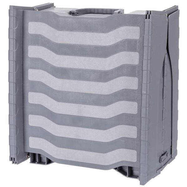 TRIXIE Vikbar husdjursramp 3-delars vikning 39x150 cm gr&aring; 39476