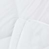 vidaXL Quilts & Duvets Vit 240 x 260 cm Polyester