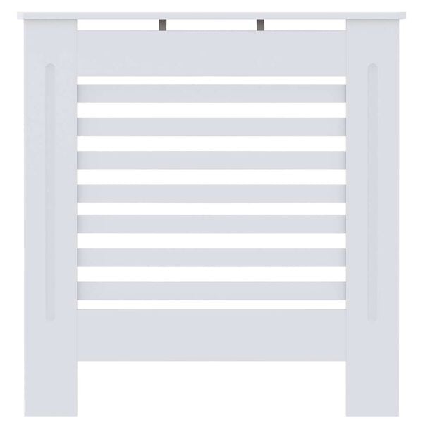 vidaXL Elementskydd MDF vit 78 cm