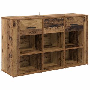 vidaXL Sideboard Gammalt tr&auml; 100 x 30 x 59,5 cm Konstruerat tr&auml;