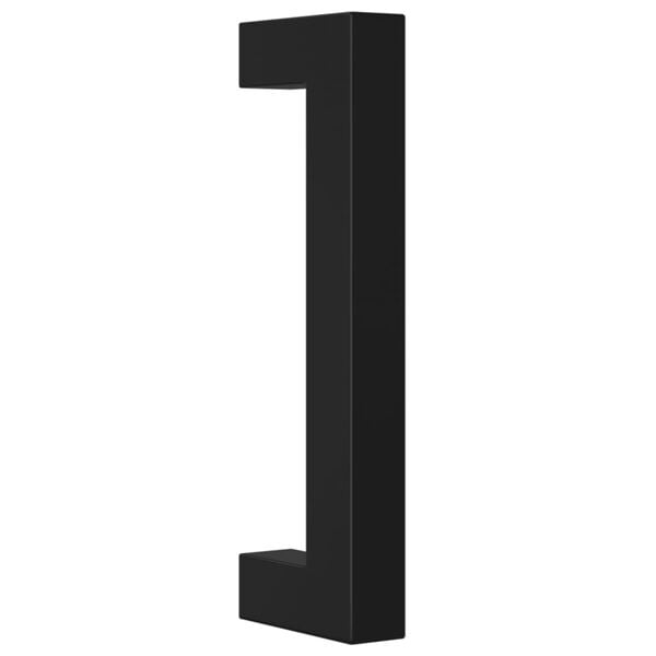 vidaXL Sk&aring;phandtag 20 st svart 96 mm rostfritt st&aring;l