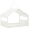 vidaXL H&auml;ngande f&aring;gelmatare St&aring;l Vit 30 x 23 x 23 cm