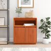 vidaXL Sideboard Vaxbrun 70 x 34 x 80 cm Massiv furu
