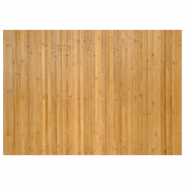 vidaXL Matta rektangul&auml;r naturlig 70x100 cm bambu