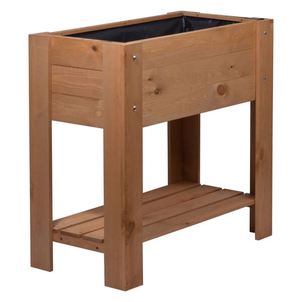 dobar Rektangul&auml;r odlingsl&aring;da med hylla Urban natur