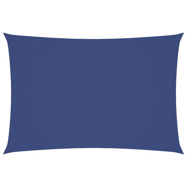 vidaXL Solsegel oxfordtyg rektangul&auml;rt 2,5x4,5 m bl&aring;