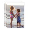 vidaXL Fotoramar 3 st f&ouml;r v&auml;gg eller bord vit 21x29,7 cm MDF