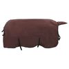vidaXL H&auml;stdyna Full M&ouml;rk Brun 135 cm Polyester