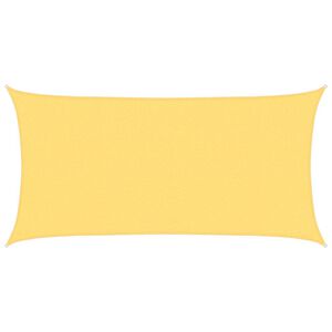vidaXL Solsegel 160 g/m&sup2; vit 2x3,5 m HDPE