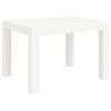 vidaXL Tr&auml;dg&aring;rdsbord vit 59x47x40 cm PP