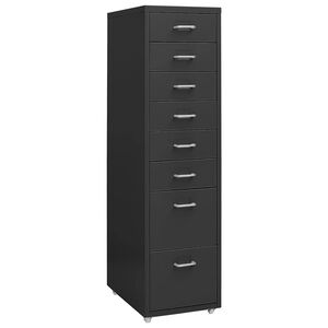 vidaXL Hurts Antracit 20x41x109 cm metall
