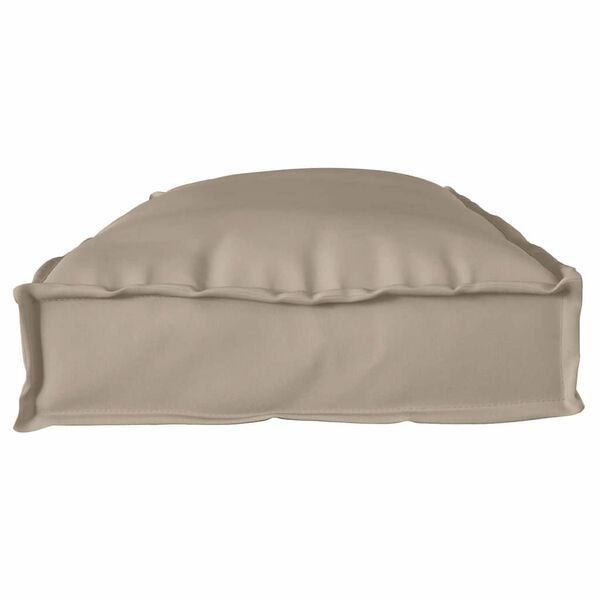 vidaXL Kudde Taupe 100 x 40 x 8 cm Oxford Tyg