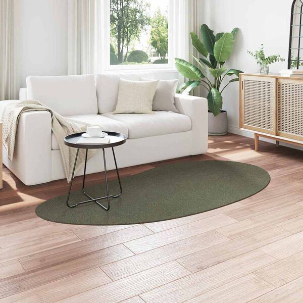 vidaXL Omr&aring;desmattor HUARTE Skoggr&ouml;n 100 x 200 cm Polyester