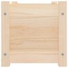 vidaXL Odlingslåda 60x31x31 cm massiv furu