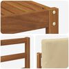 vidaXL Utomhussoffset med kudde 8 pcs Naturlig och Beige