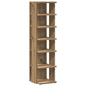 vidaXL Skosk&aring;p ek 28x27x102 cm konstruerat tr&auml;