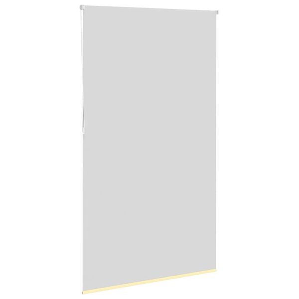vidaXL Rullgardin m&ouml;rkl&auml;ggningsgul 125x210 cm tyg bredd 121,6 cm