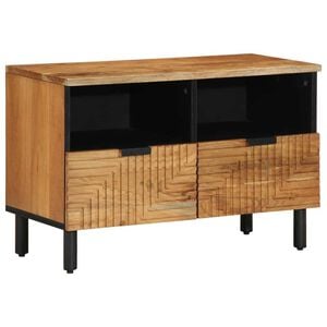 vidaXL TV-sk&aring;p 70x33x46 cm massivt tr&auml; akacia