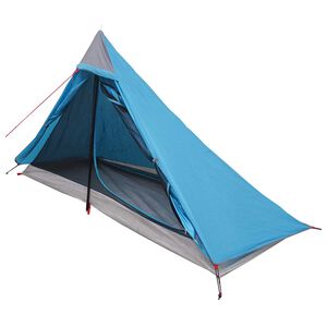vidaXL Ryggs&auml;cks T&auml;lt Bl&aring; 222 x 85 x 125 cm
